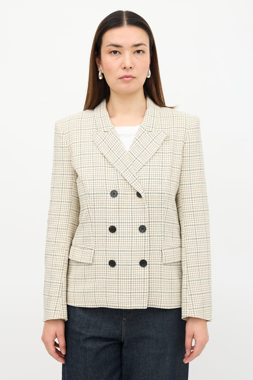 Isabel Marant Double Breasted Check Blazer