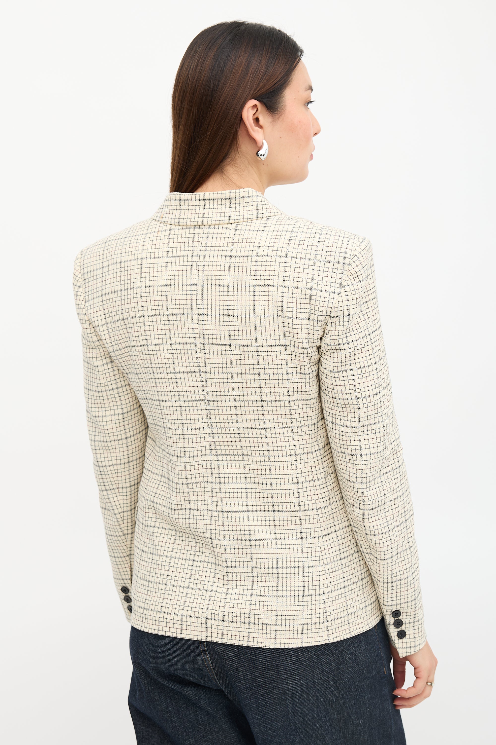 Isabel Marant Double Breasted Check Blazer