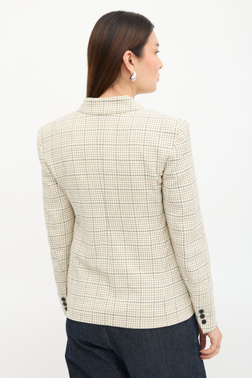 Isabel Marant Double Breasted Check Blazer