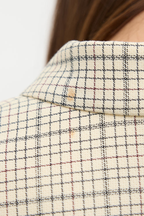 Isabel Marant Double Breasted Check Blazer
