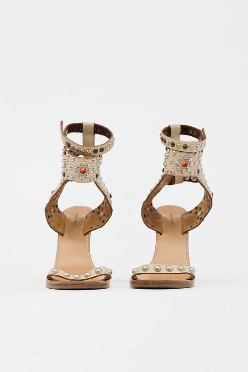Isabel Marant Leather Elvis Sandal