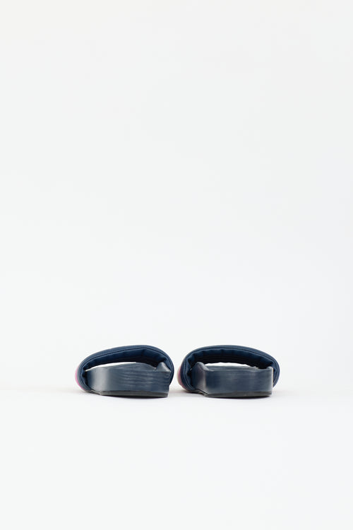 Isabel Marant Leather Hellea Padded Slide