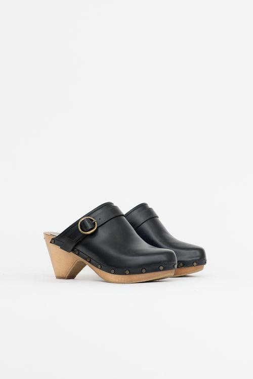 Isabel Marant Leather Titya Clog Mule