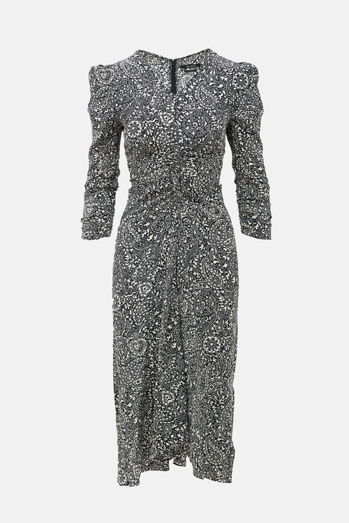 Isabel Marant Silk Paisley Albi Dress