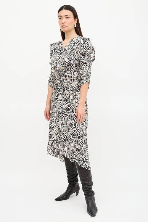 Isabel Marant Silk Printed Albi Dress