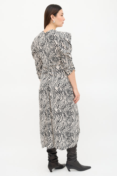 Isabel Marant Silk Printed Albi Dress