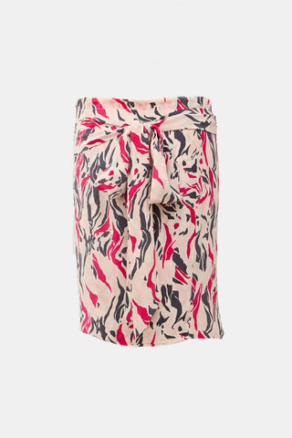 Isabel Marant Silk Wrap Skirt
