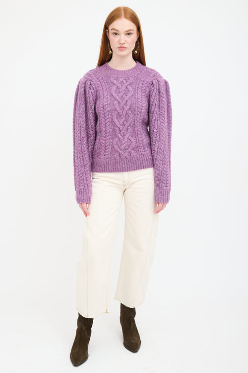 Isabel Marant Étoile Chunky Cable Knit Sweater