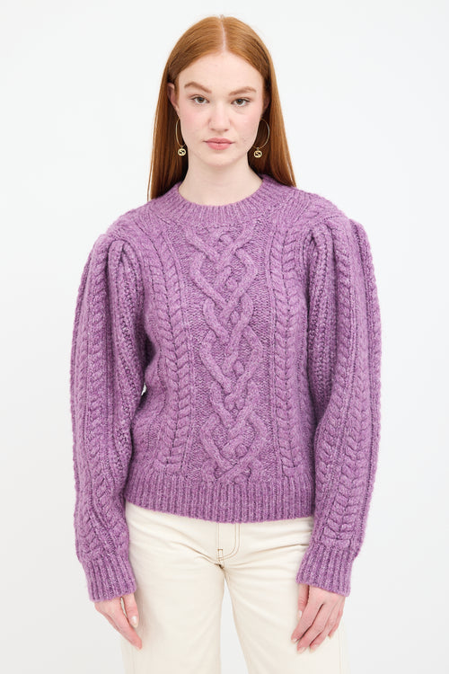 Isabel Marant Étoile Chunky Cable Knit Sweater