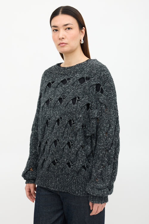 Isabel Marant Étoile Cut Out Knit Sweater