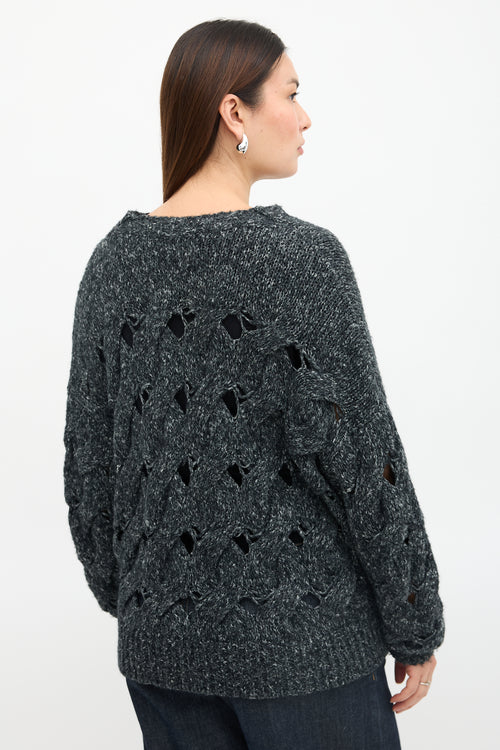 Isabel Marant Étoile Cut Out Knit Sweater