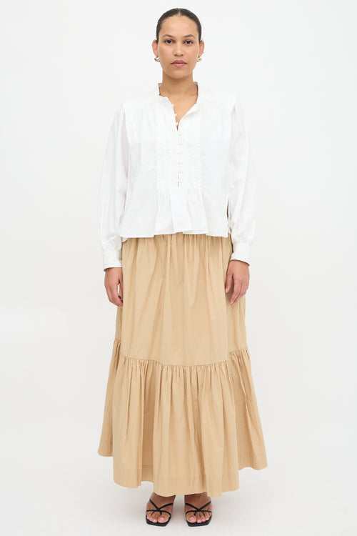 Isabel Marant Étoile Pleated Okina Blouse