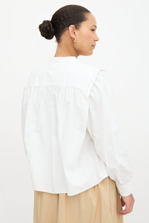 Isabel Marant Étoile Pleated Okina Blouse