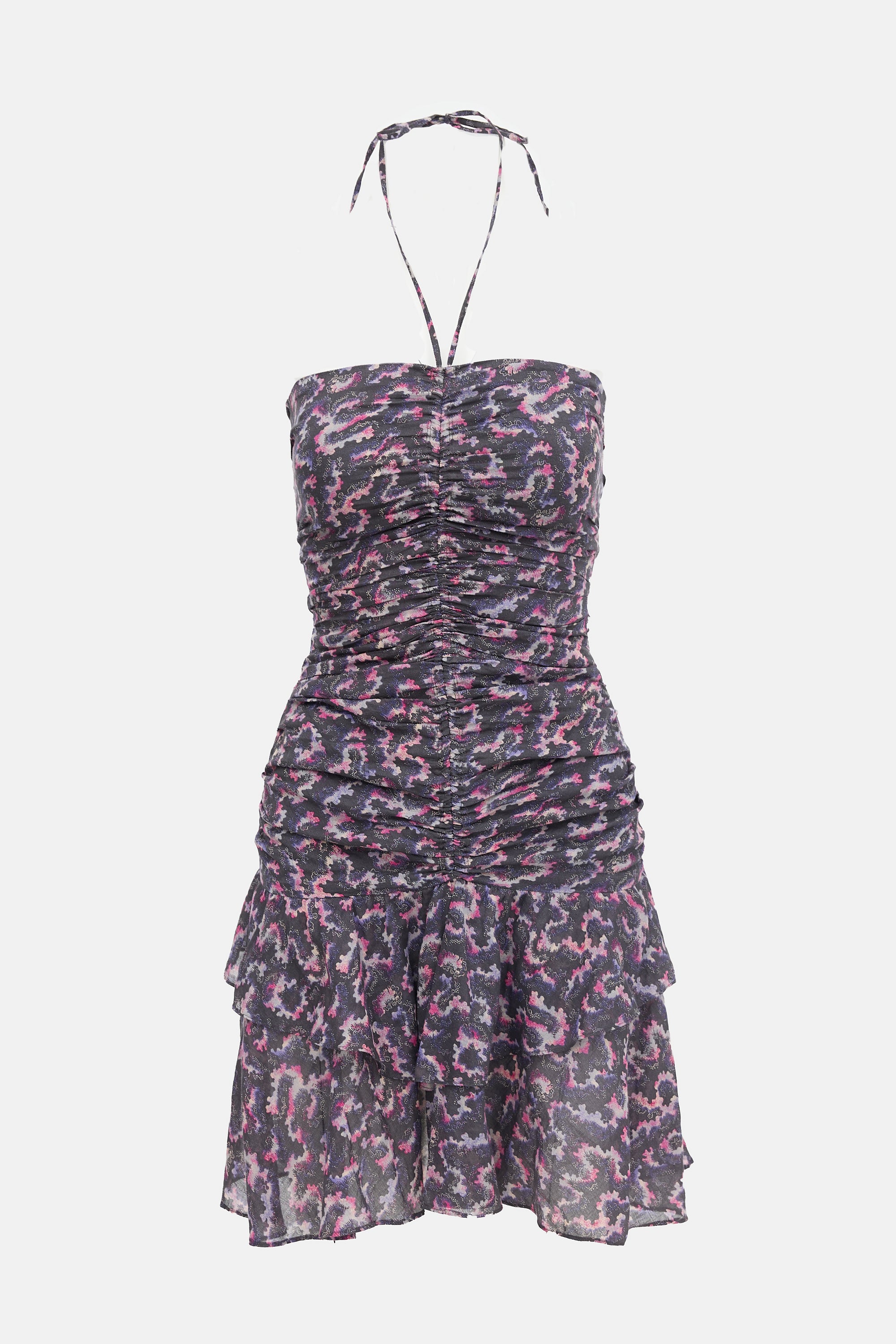 Isabel Marant Étoile Printed Ilanka Halter Dress