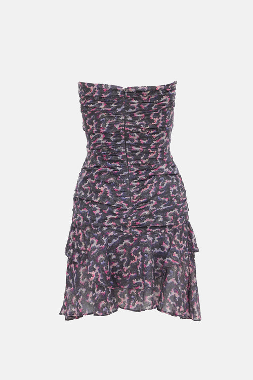 Isabel Marant Étoile Printed Ilanka Halter Dress