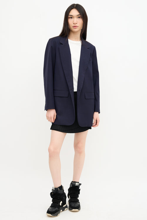 Isabel Marant Étoile Wool Checkered Blazer
