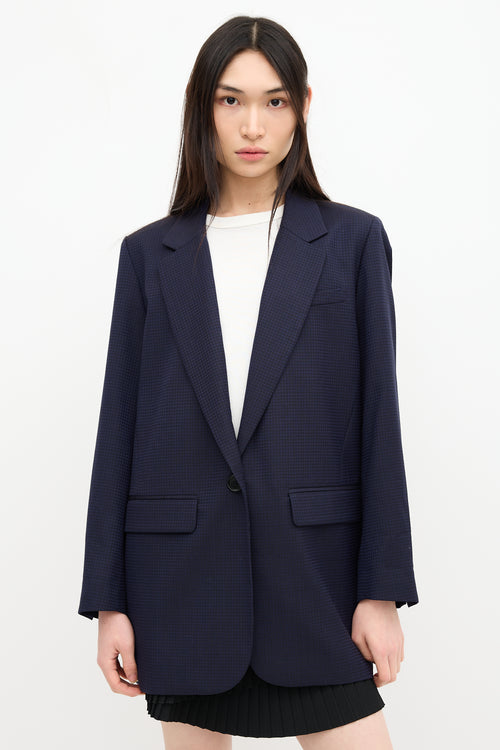 Isabel Marant Étoile Wool Checkered Blazer