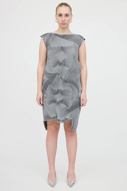 Issey Miyake Pleated Corona Dress