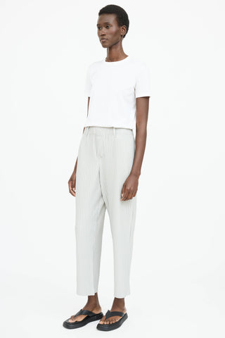 Homme Plisse Issey Miyake Pleated Straight Leg Pant