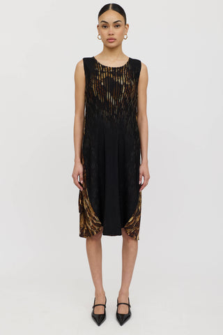 Pleats Please Issey Miyake Pebble Pleated Dress
