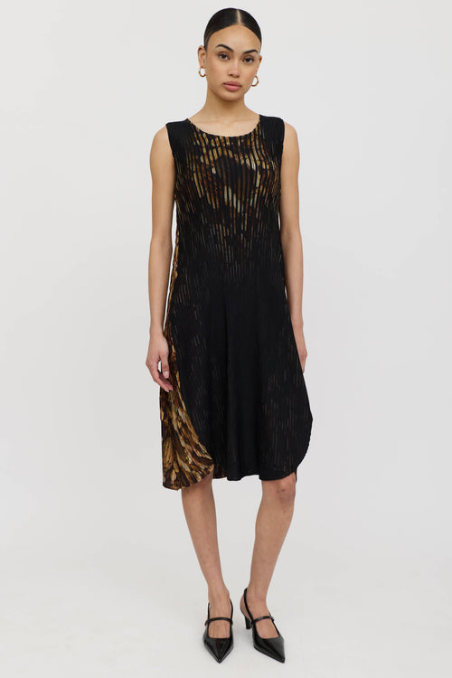 Pleats Please Issey Miyake Pebble Pleated Dress