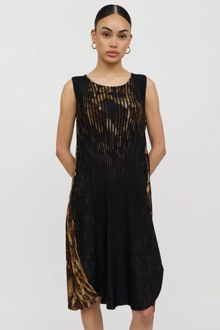 Pleats Please Issey Miyake Pebble Pleated Dress
