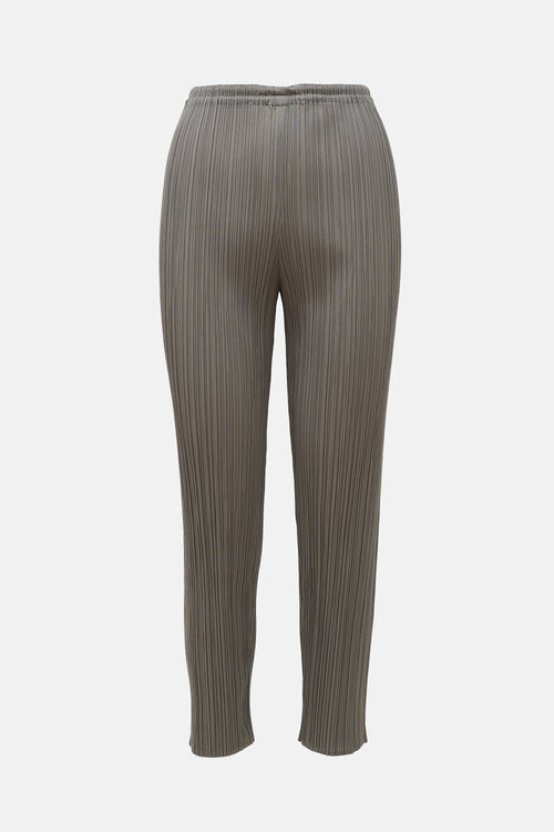 Issey Miyake Plissé Cropped Pant
