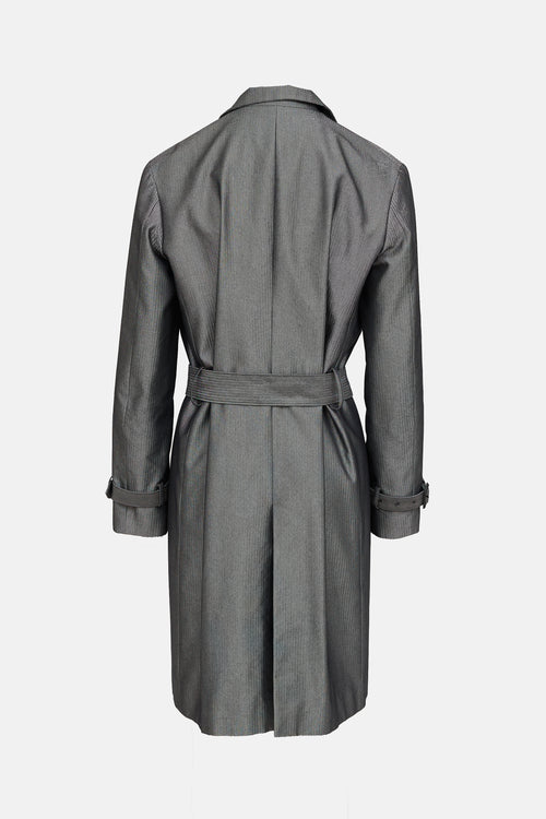 Issey Miyake Fete Cotton Trench Coat