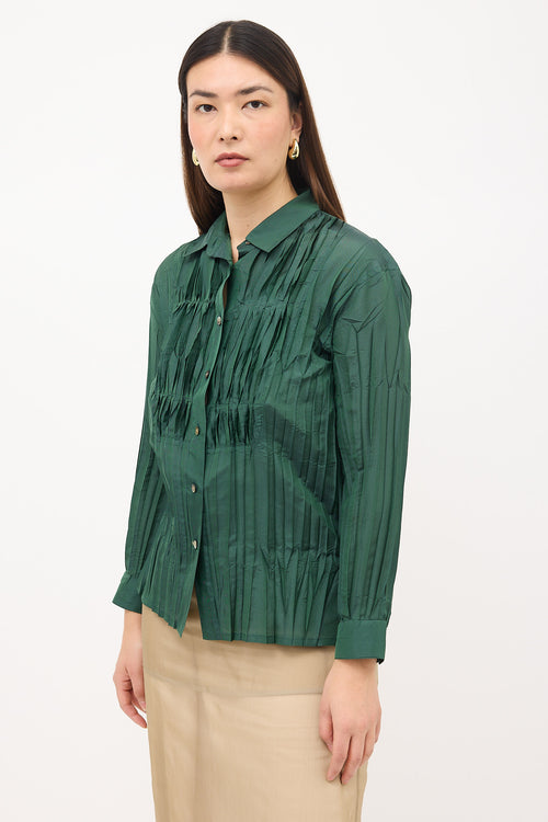 Issey Miyake Fete Silk Blend Shirt