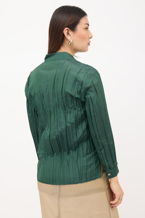 Issey Miyake Fete Silk Blend Shirt