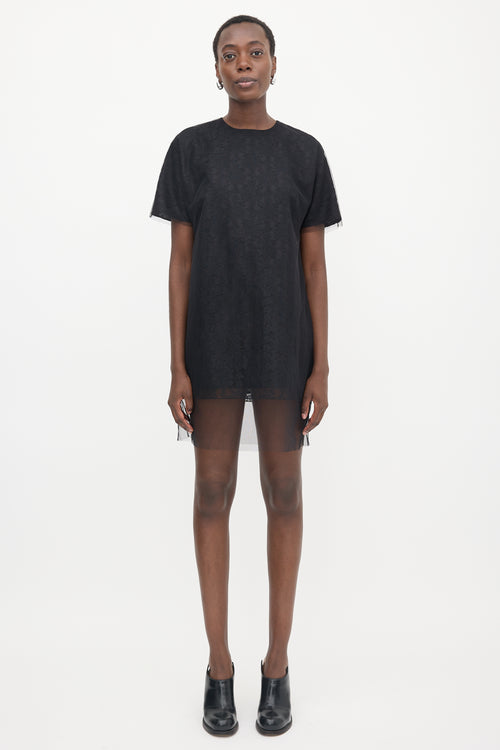 Simone Rocha Tulle & Lace T-Shirt Dress