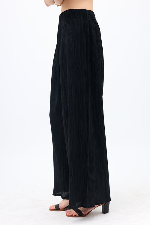 Issey Miyake Plissé Wide Leg Pant