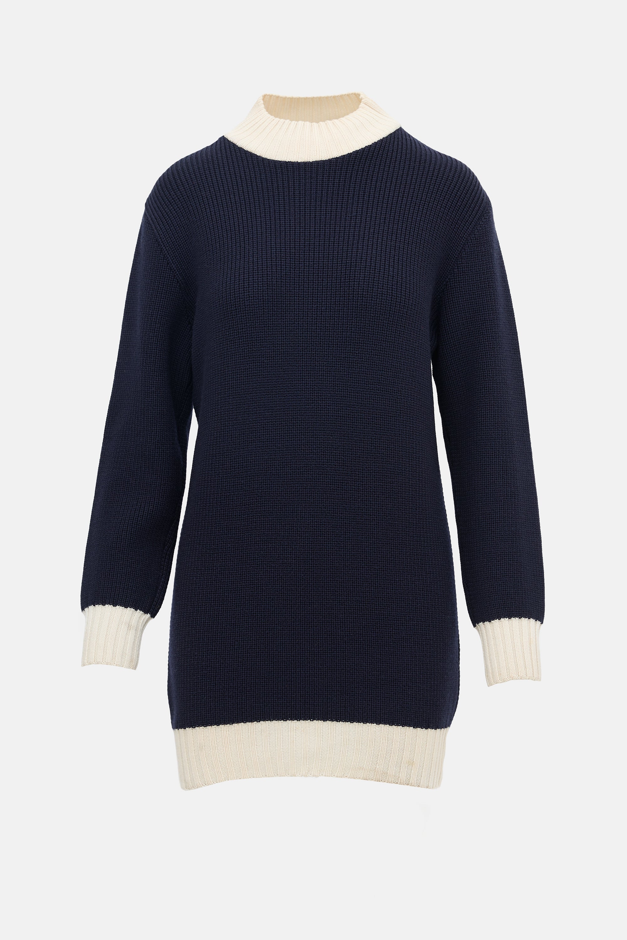 Jacquemus Wool Ribbed Sweater Dress