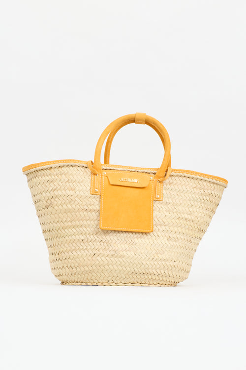 Jacquemus Le Panier Soli Basket  Bag