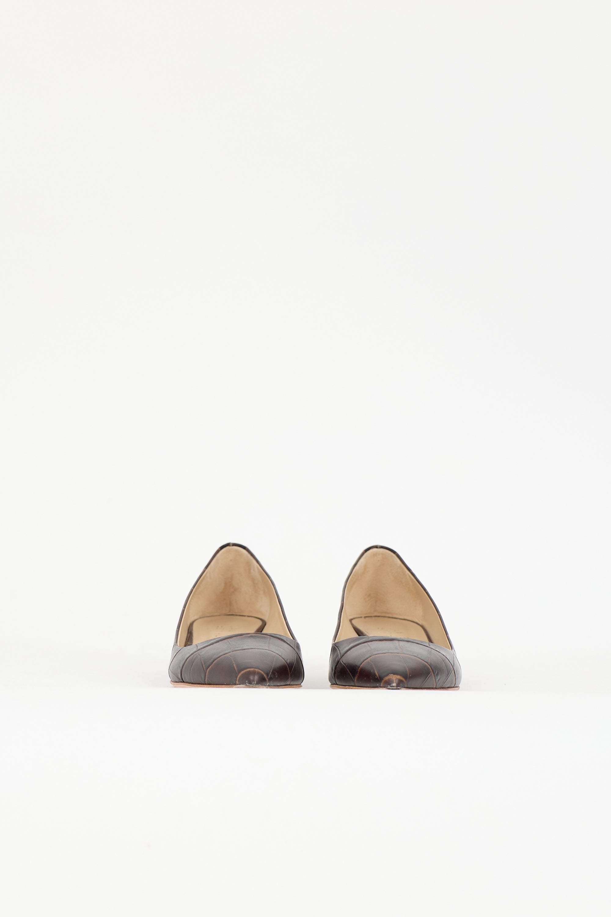 Jamie Haller Embossed Leather Pump