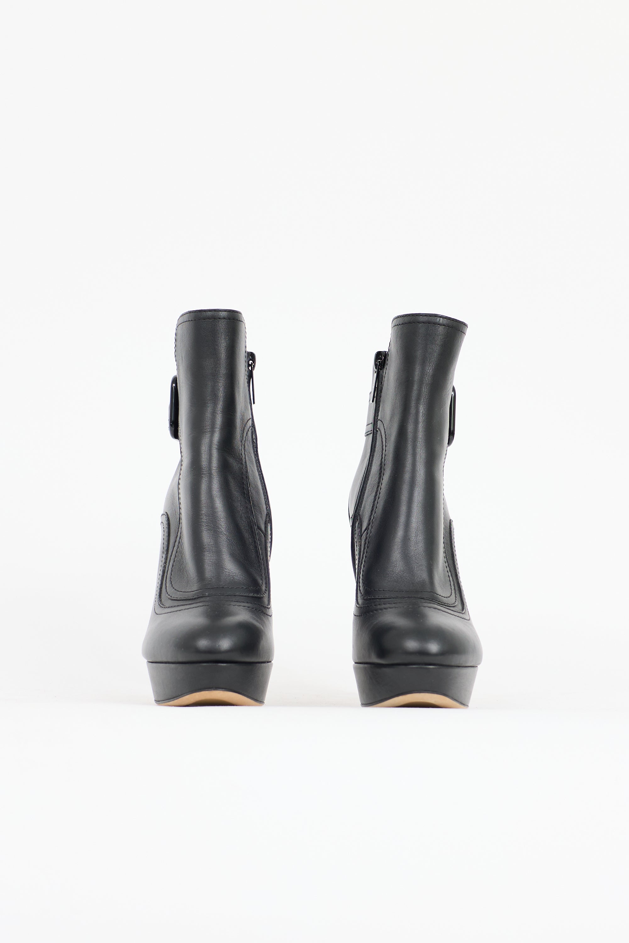 Jimmy Choo Leather Britney Platform Boot