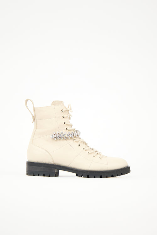 Jimmy Choo Leather Cruz Boot