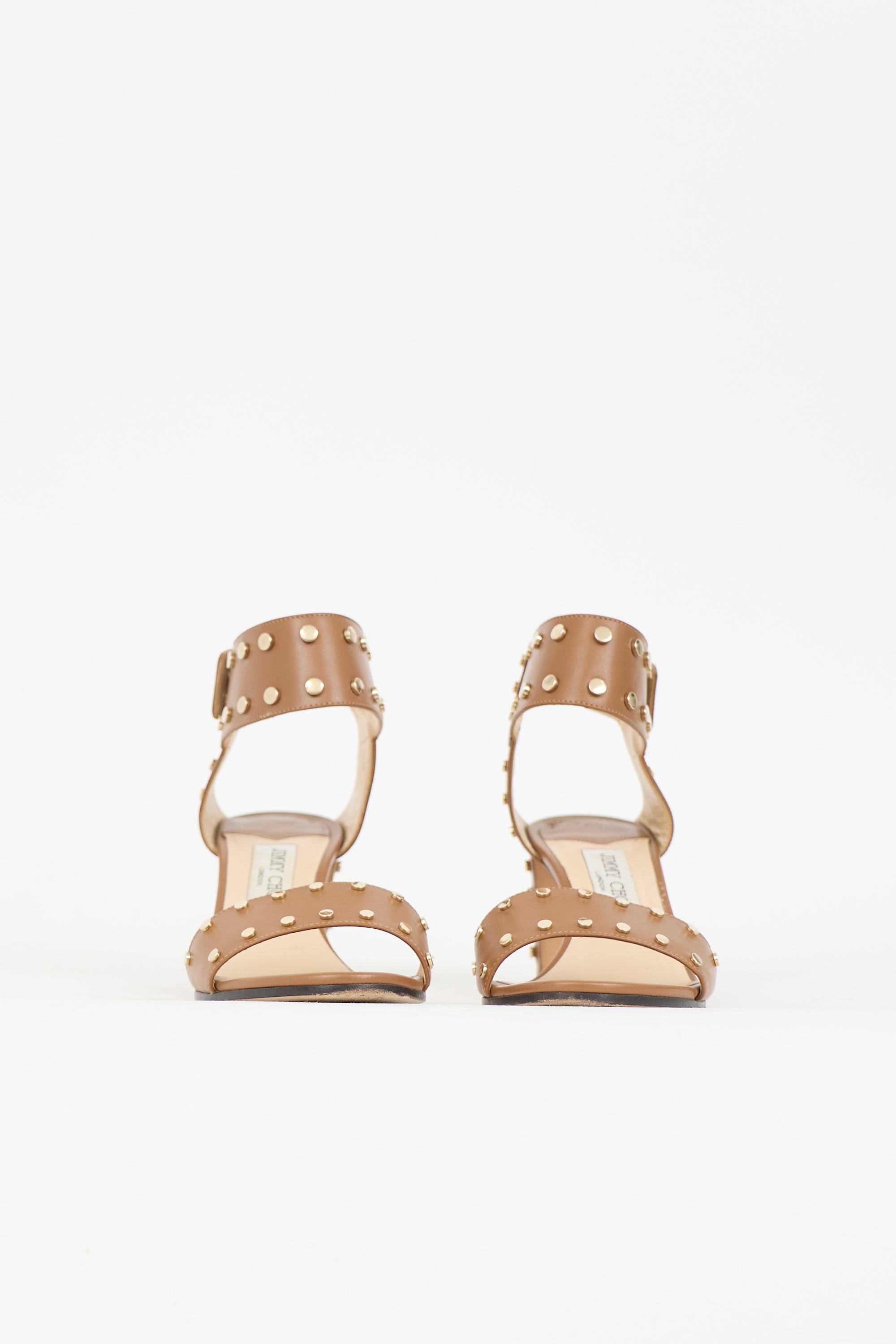 Jimmy Choo Leather Veto Heel