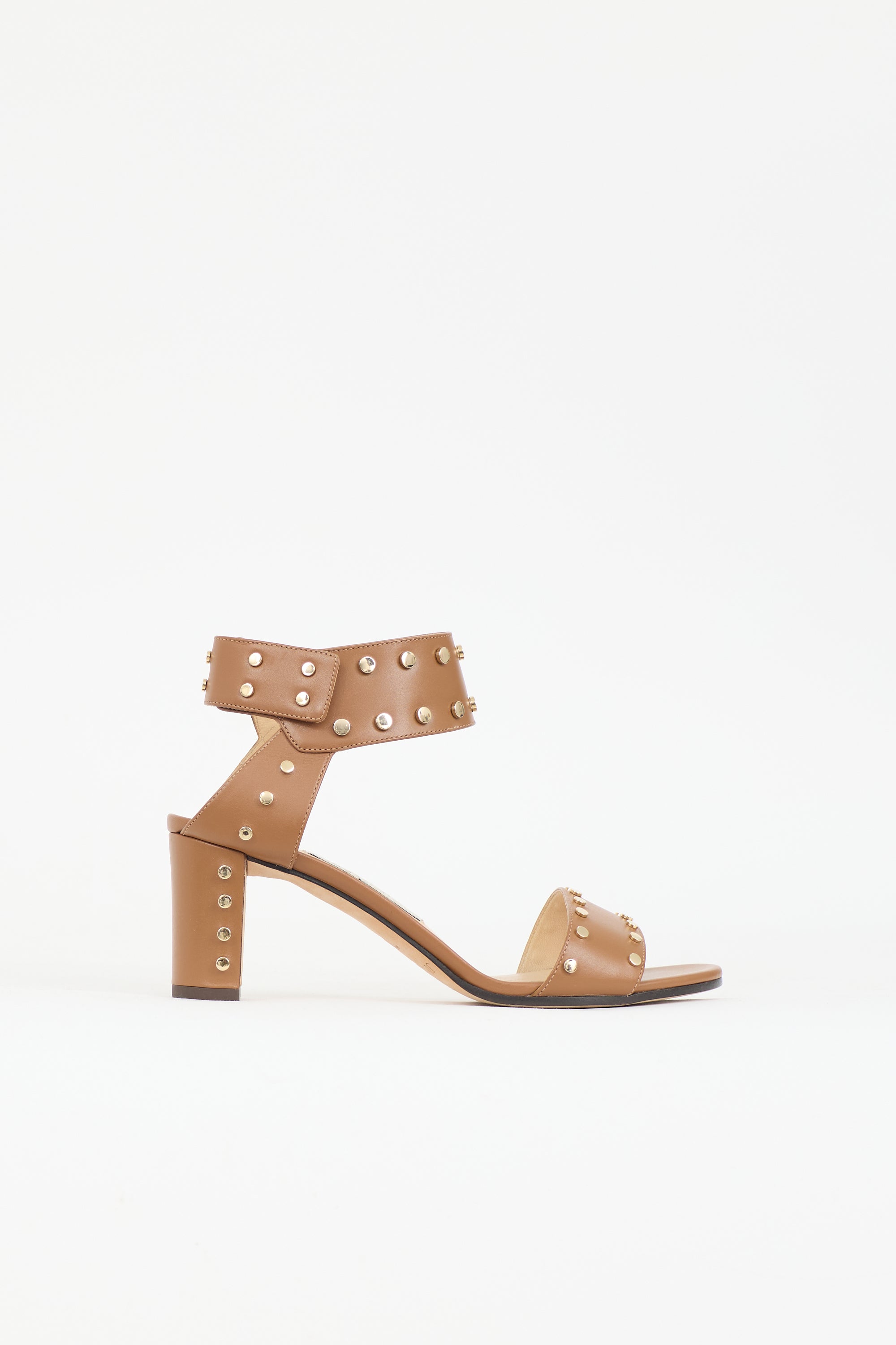 Jimmy Choo Leather Veto Heel