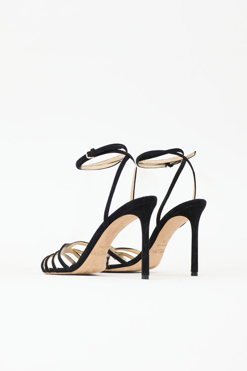 Jimmy Choo Suede Mimi Heel