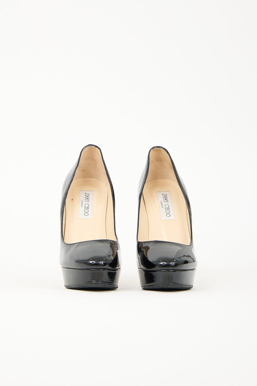 Jimmy Choo Patent Cosmic Pump