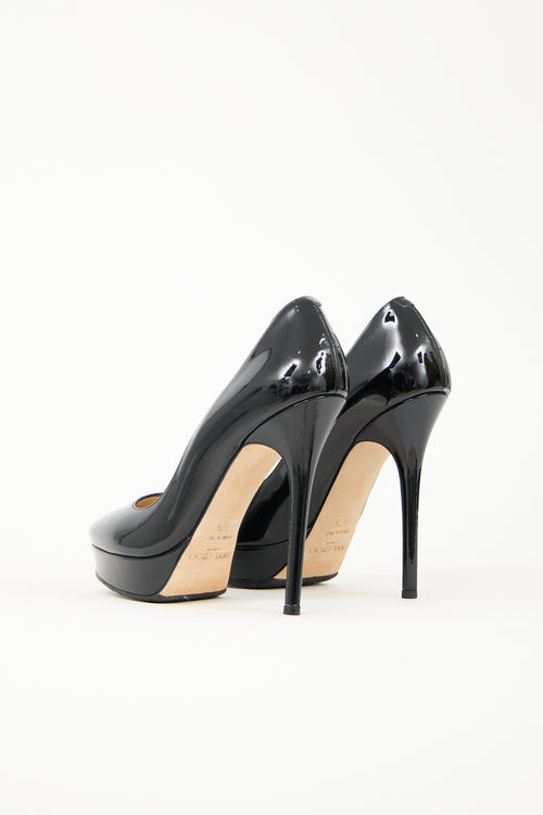 Jimmy Choo Patent Cosmic Pump