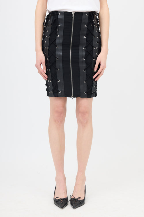 Corset & Zip Skirt
