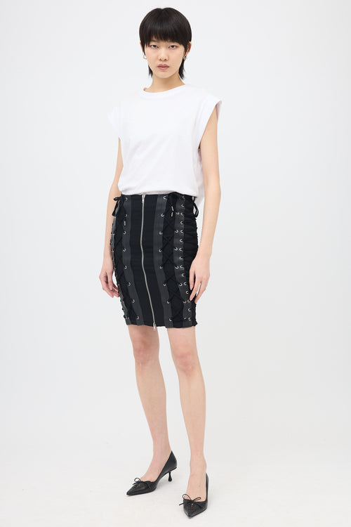 Corset & Zip Skirt