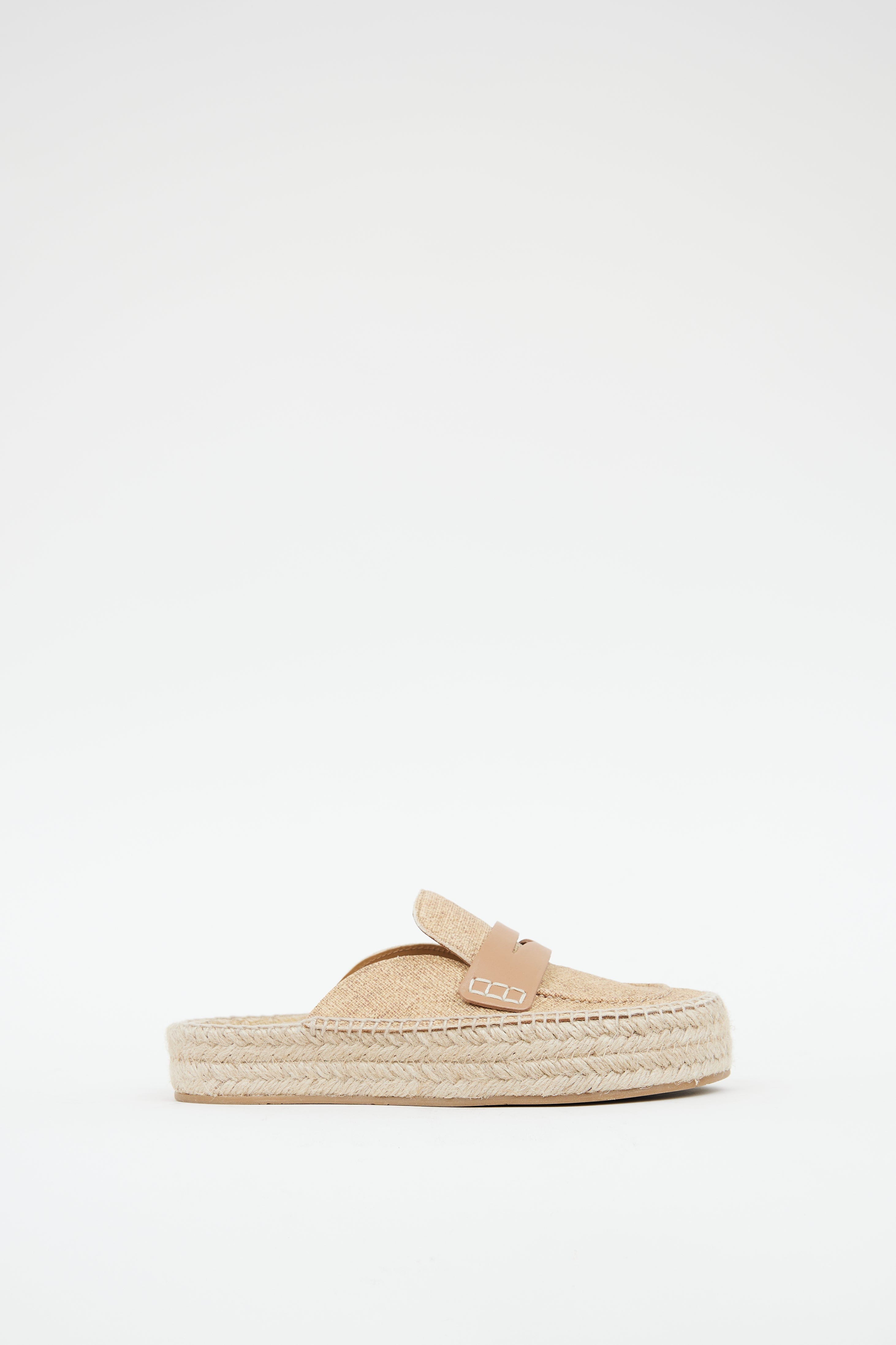 JW Anderson Beige Woven Mule