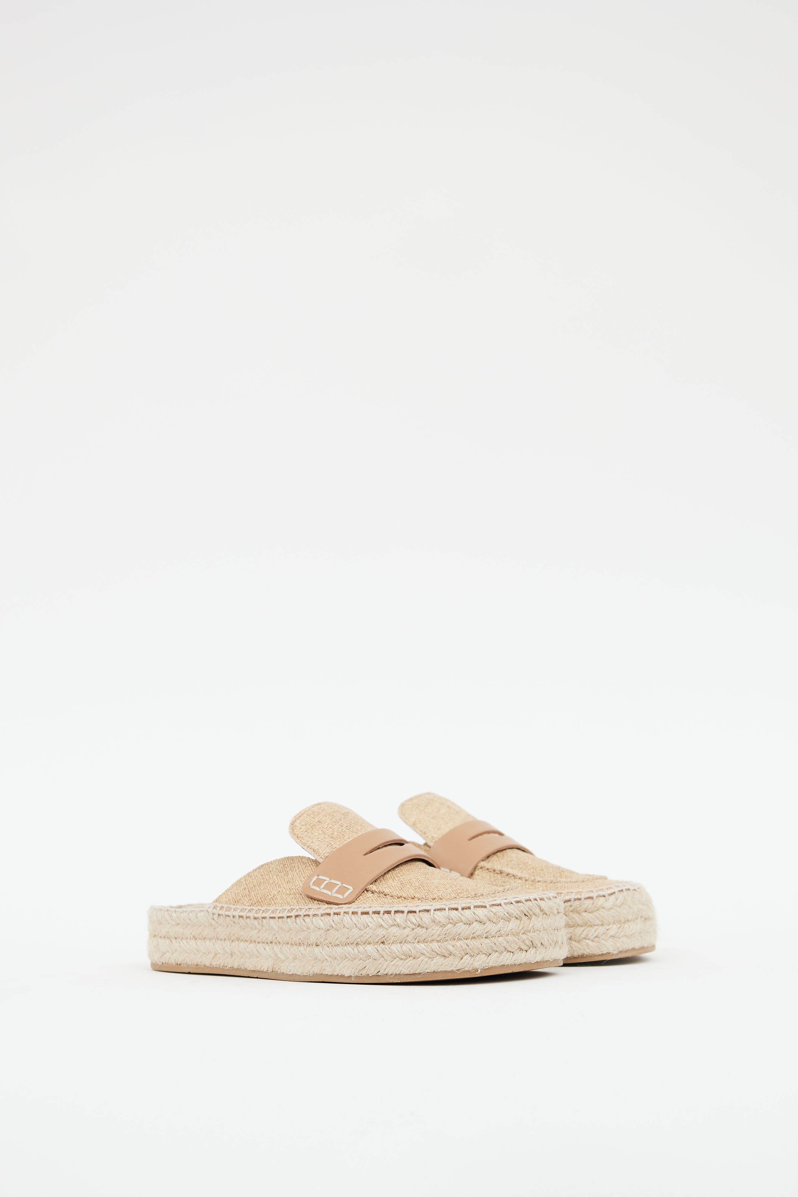 JW Anderson Beige Woven Mule