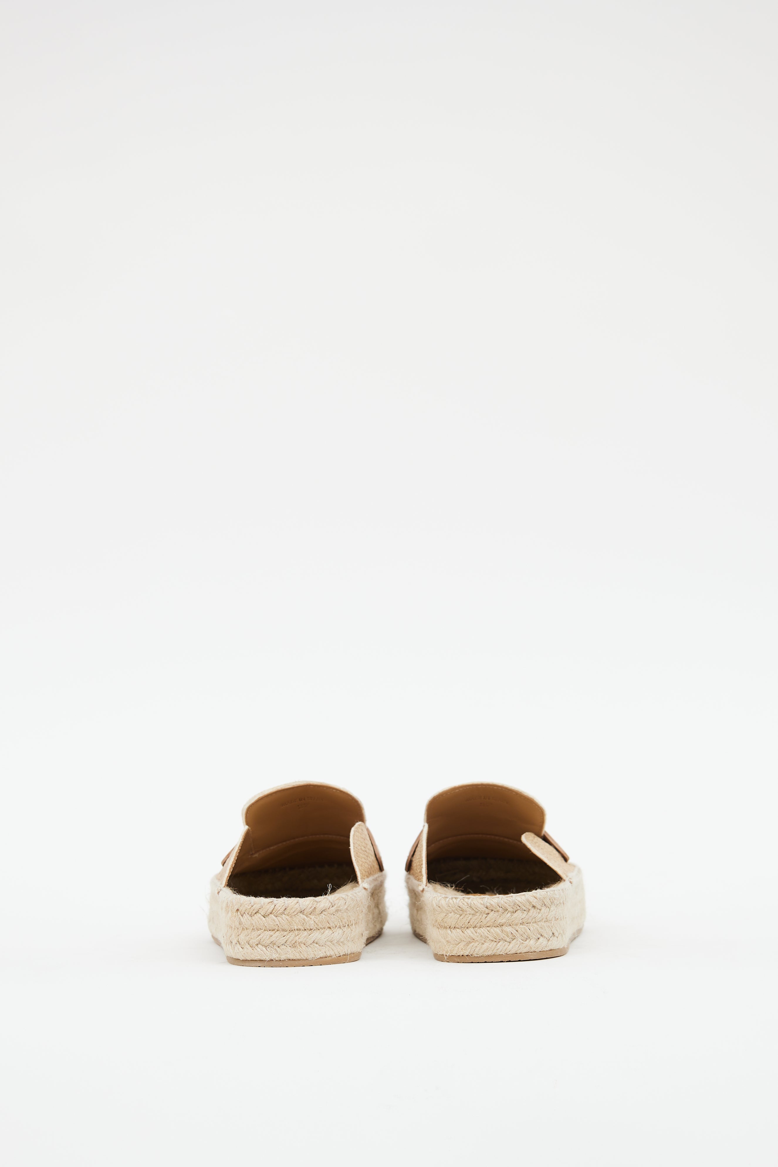 JW Anderson Beige Woven Mule