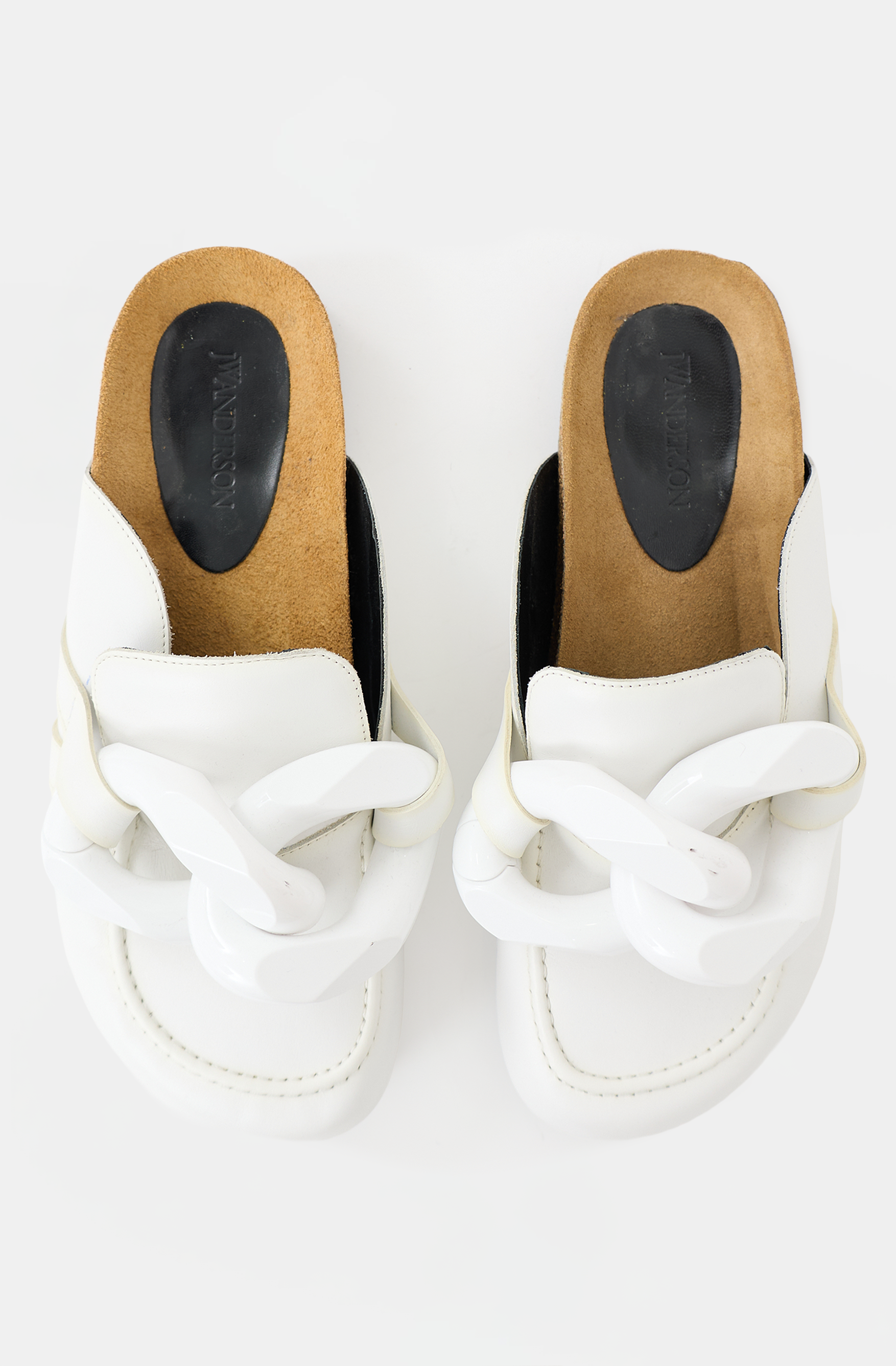 JW Anderson Leather Chain Mule