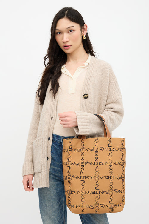 JW Anderson Shopper Logo Tote Bag
