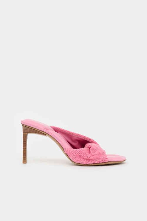 Jacquemus Bagnu Twisted Terry Mule